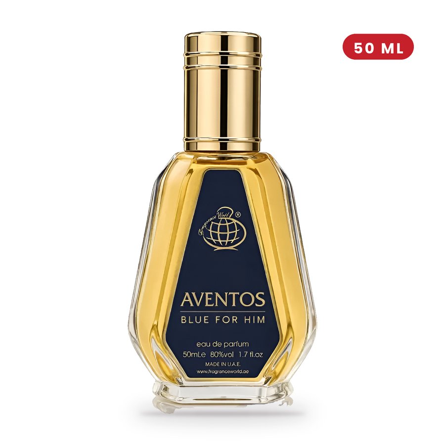 Aventos Blue For Him by FRAGRANCE WORLD 50ml Eau de Parfum perfume wholesale UK